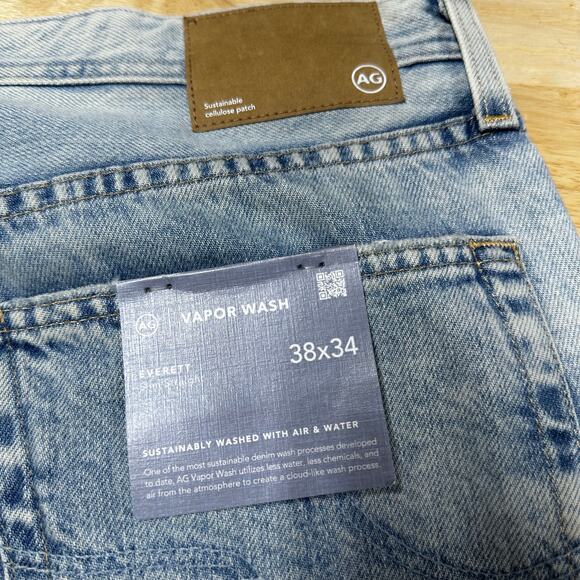 AG Adriano Goldschmied NWT Everett Slim Straight Men's Vapor Wash Size 38 x 34 - Picture 3 of 10